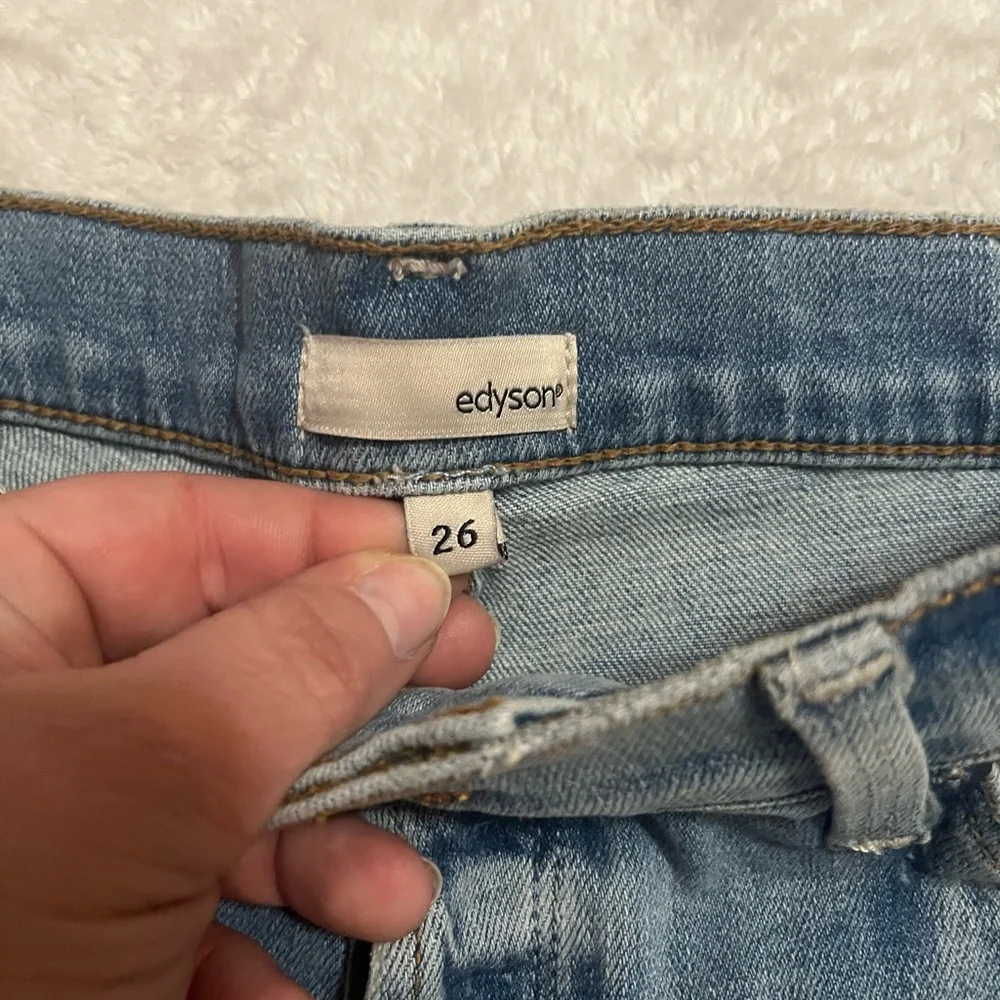Edyson Distressed Denim Shorts